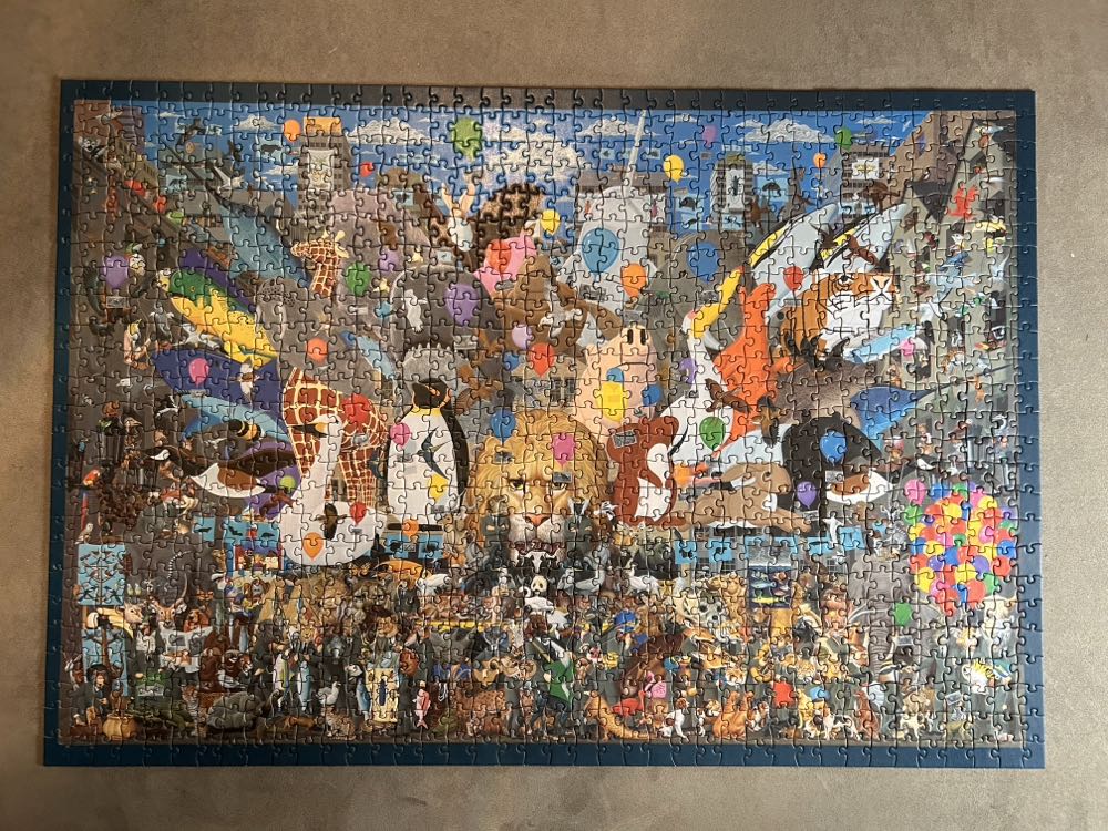 Pomegranate: The Ultimate Noahs Ark - Pomegranate Art Piece Puzzle puzzle collectible [Barcode 9780764971945] - Main Image 2