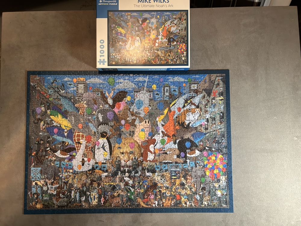 Pomegranate: The Ultimate Noahs Ark - Pomegranate Art Piece Puzzle puzzle collectible [Barcode 9780764971945] - Main Image 4