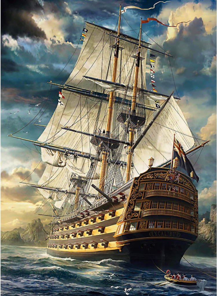 Pompon Ship Art Crystal Jigsaw Studio Ghibli Works W Tracking# 208 Ponyo Ac58 Goes On The Cliff Boat Go By Sea Piece Ensky Pom Pop