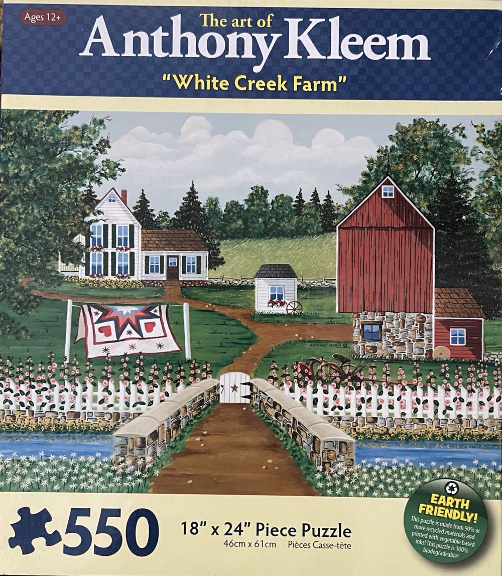 White Creek Farm - Karmin International puzzle collectible [Barcode 773392085879] - Main Image 2