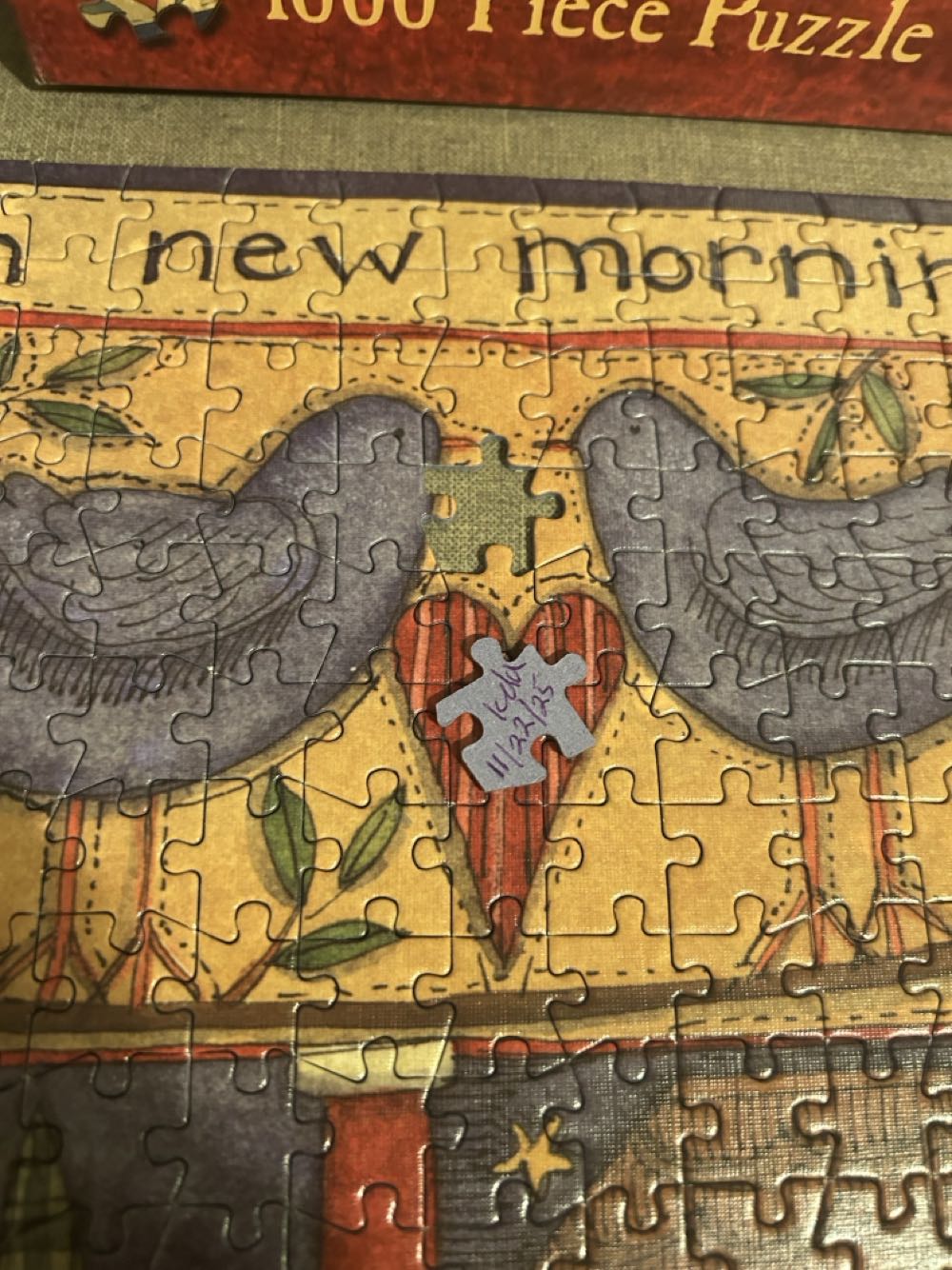 For Each New Morning - Buffalo Games puzzle collectible [Barcode 079346009763] - Main Image 3