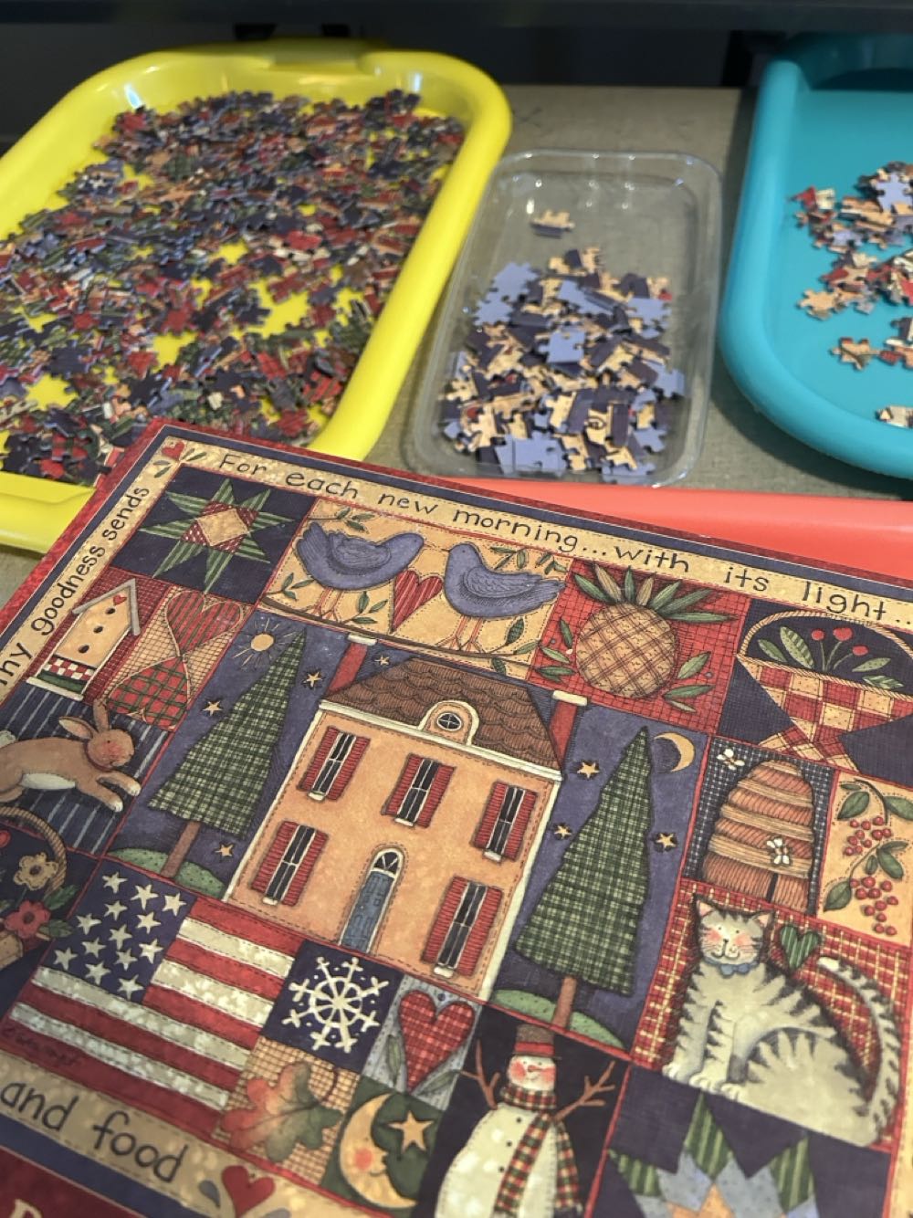 For Each New Morning - Buffalo Games puzzle collectible [Barcode 079346009763] - Main Image 4