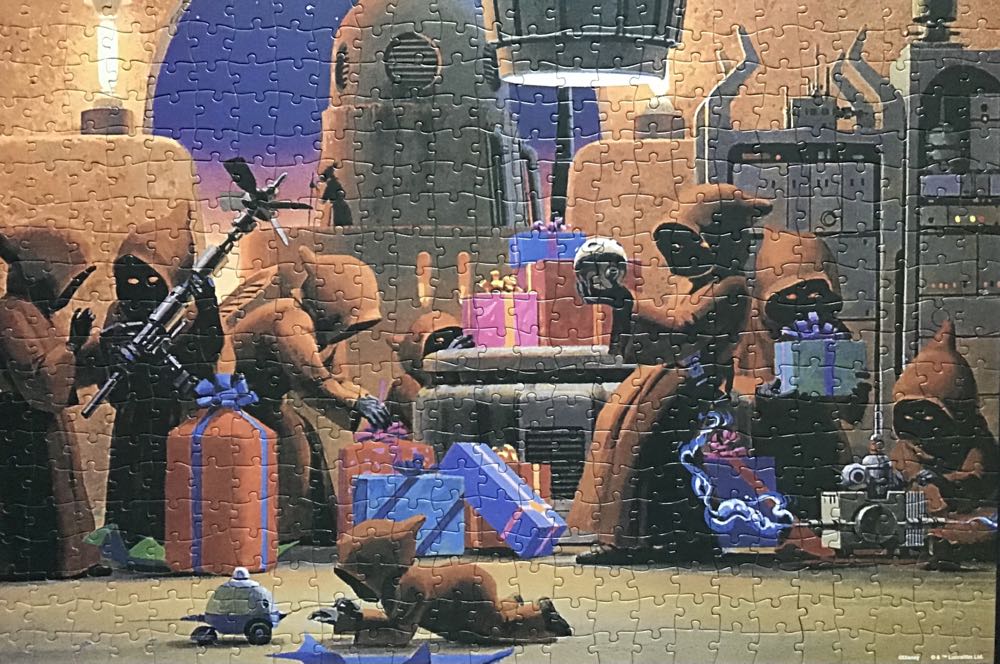 Disney Store Star Wars Holiday Set Star Pack Four De - Disney puzzle collectible [Barcode 461043445058] - Main Image 2