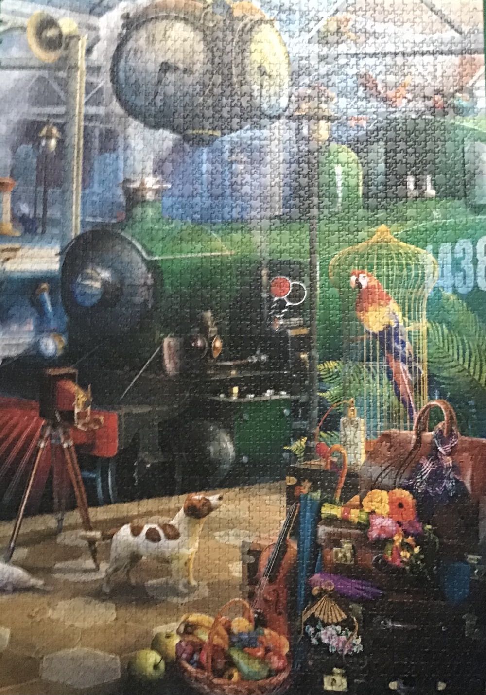 Trefl: Train Station - Trefl puzzle collectible [Barcode 5900511650044] - Main Image 2