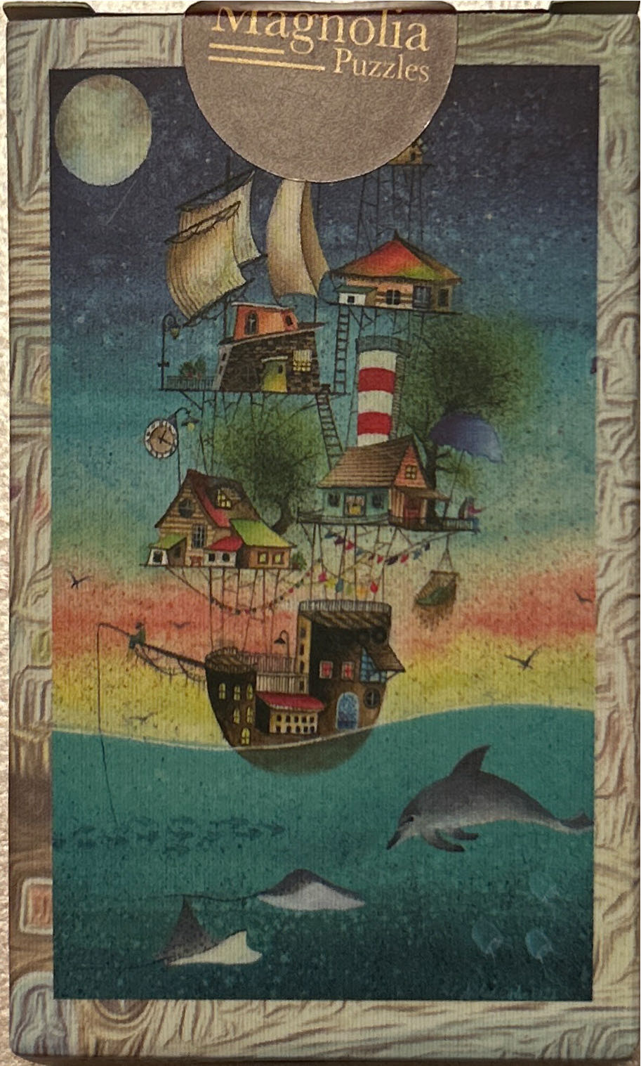 Wavy Hair Girl - Magnolia puzzle collectible [Barcode 8699375062014] - Main Image 2