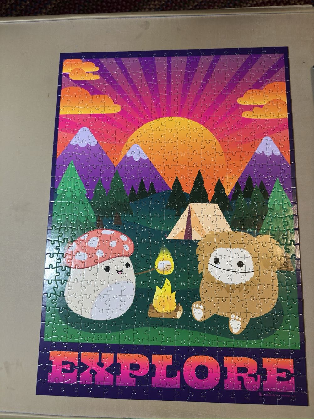 Squishmallow Explore - Buffalo puzzle collectible [Barcode 079346330164] - Main Image 2