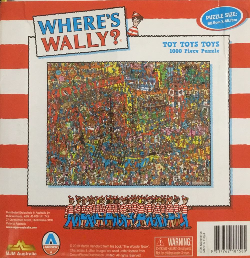 Where’s Wally? 1000pc Jigsaw - Arrow Puzzles puzzle collectible [Barcode 9317762181580] - Main Image 2