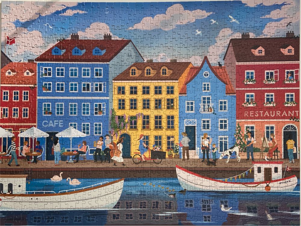 Nyhavn Copenhagen - Penny Puzzle puzzle collectible [Barcode 5710470231044] - Main Image 2