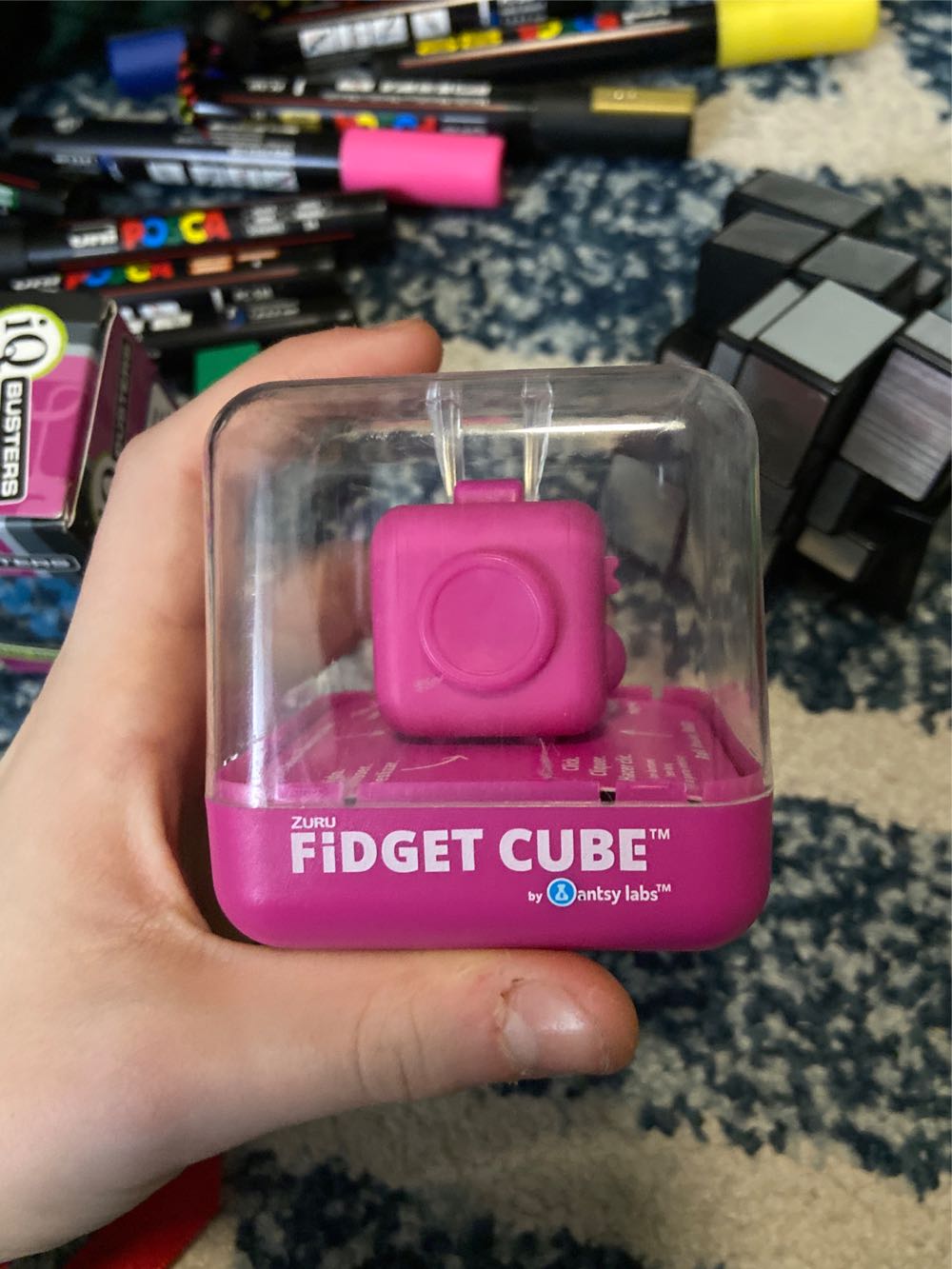 Sensory Stress Toy Original Fidget Cube Anxiety Adhd. New Zuru Antsy Labs  puzzle collectible [Barcode 193052030825] - Main Image 2