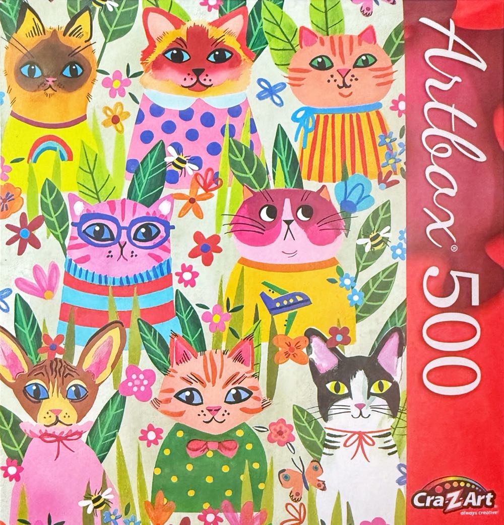Puddy Cats - Cra-Z-Art puzzle collectible [Barcode 639277558824] - Main Image 2