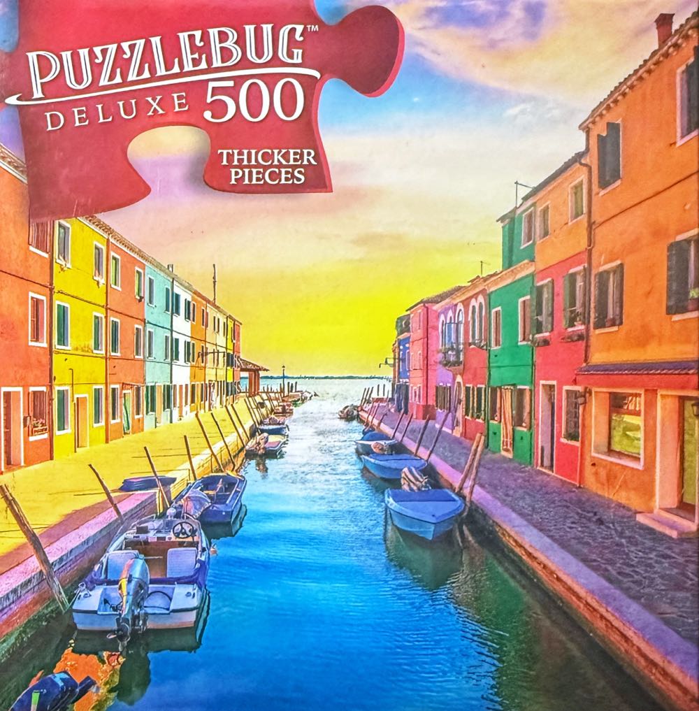 Still Morning in Burano, Venice - Puzzlebug puzzle collectible [Barcode 195464091586] - Main Image 2