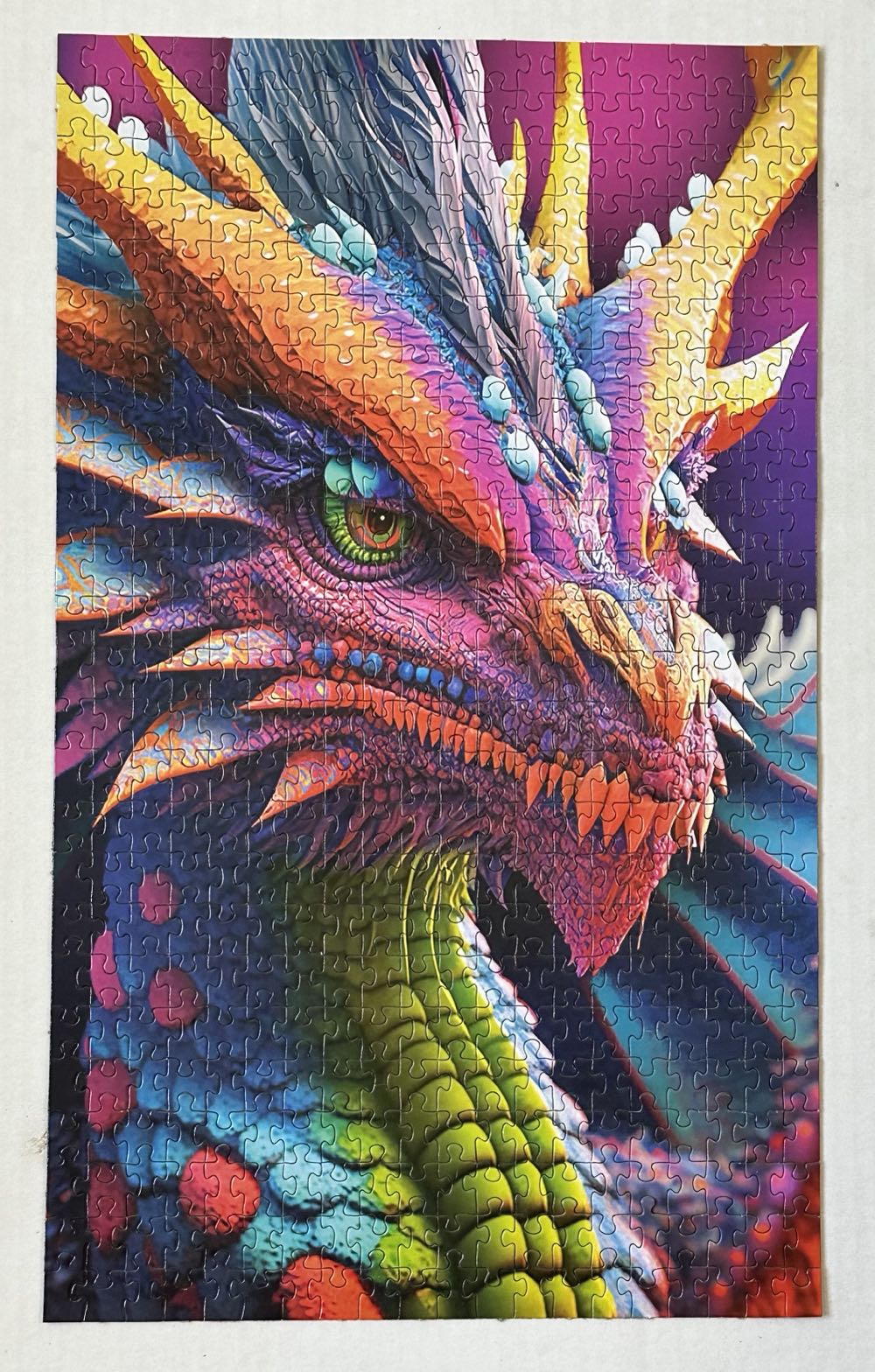 Rainbow Dragon✅ - Cra-Z-Art puzzle collectible [Barcode 195464391808] - Main Image 2
