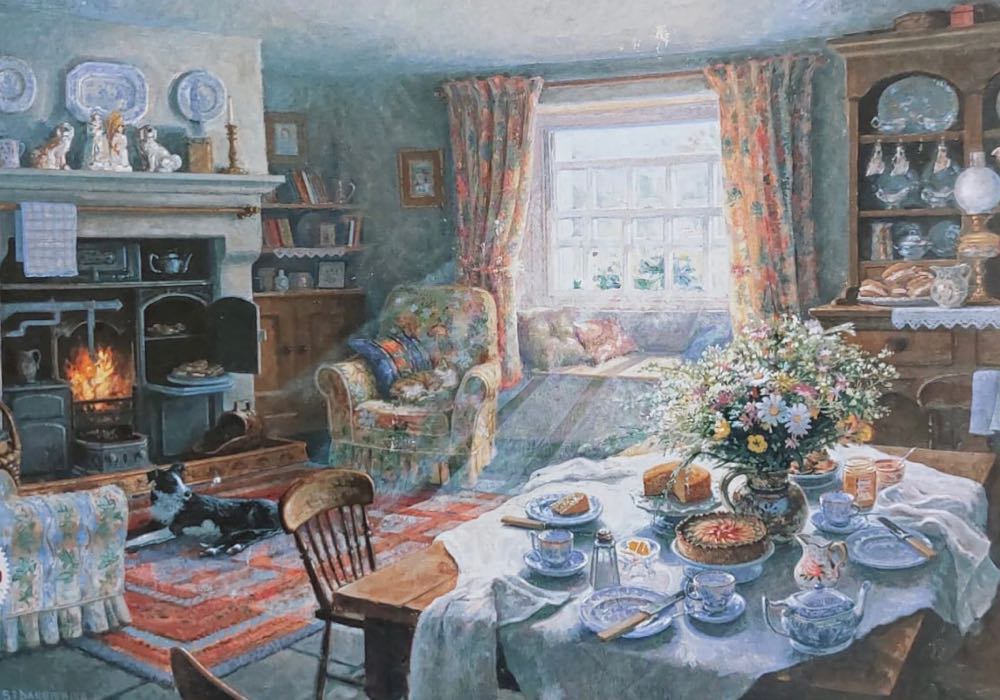 Afternoon Tea - Falcon de luxe puzzle collectible [Barcode 8710126109052] - Main Image 2