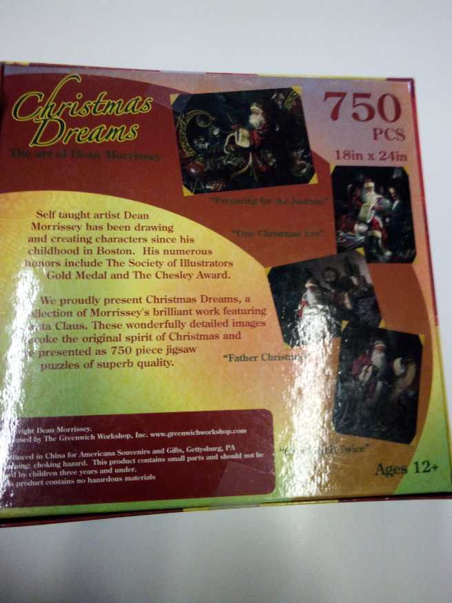 Christmas Dreams  puzzle collectible [Barcode 793473701382] - Main Image 4