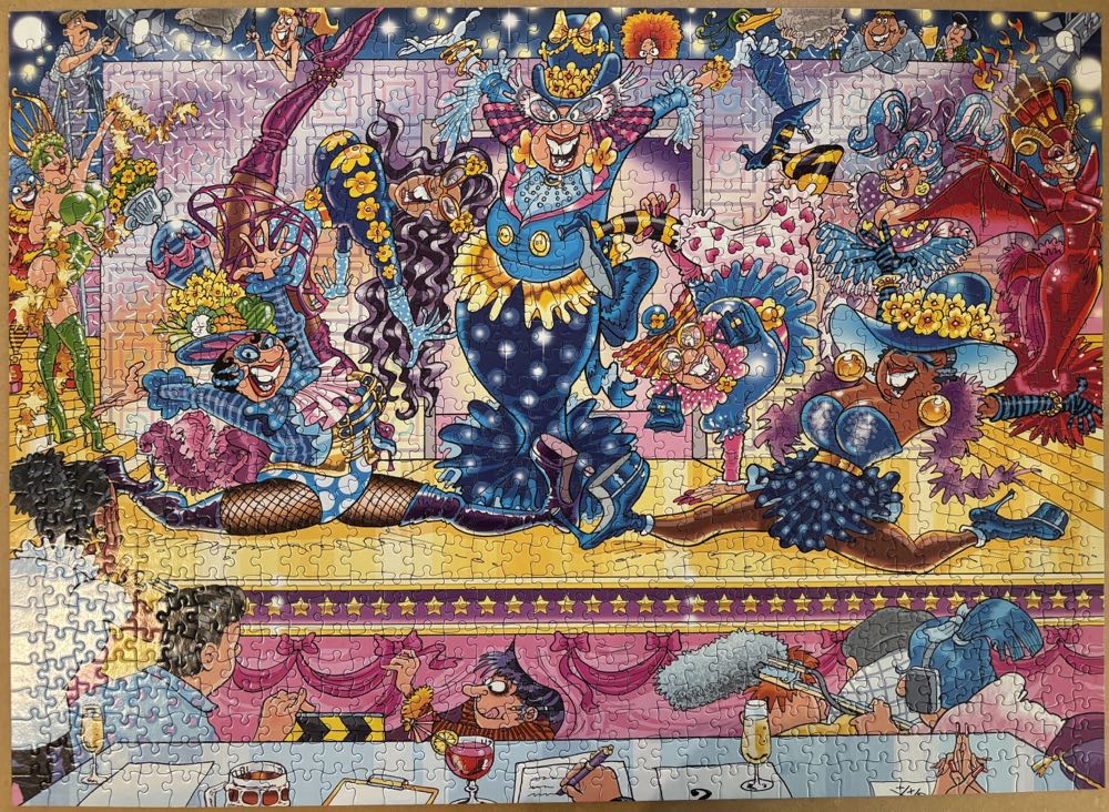 Wasgij Original 42 - Rule The Runway - Holdson puzzle collectible [Barcode 9414131776016] - Main Image 2