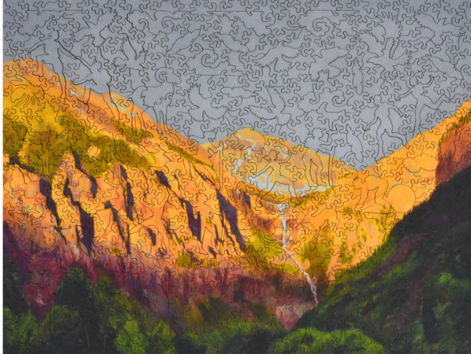 Wooden Lion Jigsaw Puzzles 192 Pcs Medium