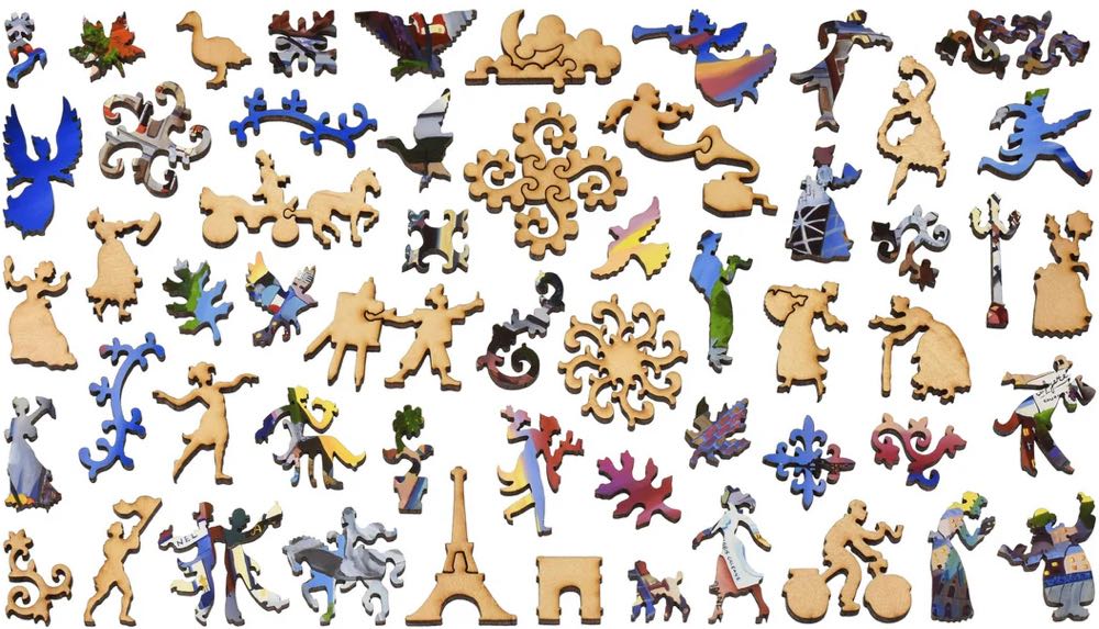 April in Paris - Liberty Puzzles puzzle collectible - Main Image 3