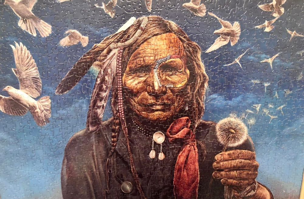 Peacemaker - SunsOut puzzle collectible [Barcode 796780400733] - Main Image 3