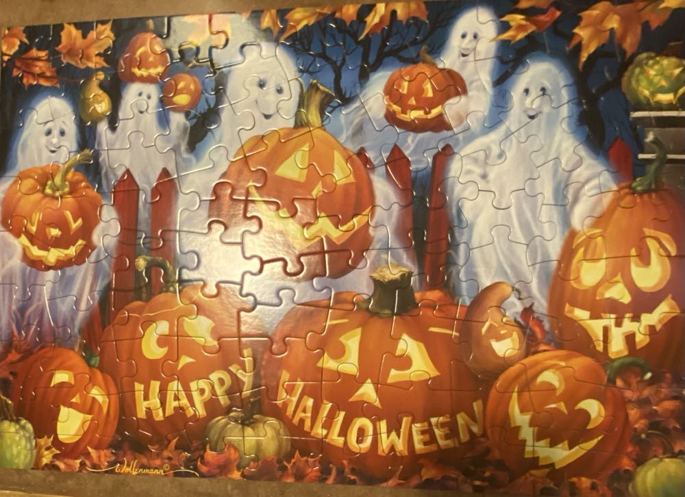 Happy Halloween - Vermont Christmas Company 🇺🇸 puzzle collectible [Barcode 819273022011] - Main Image 3