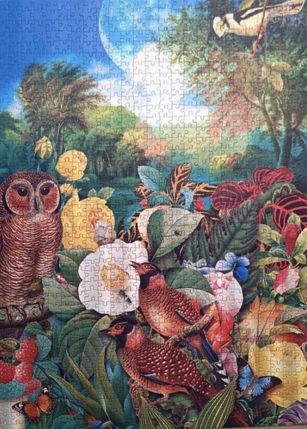 Moon Garden - Paperblanks puzzle collectible [Barcode 9781439781463] - Main Image 3