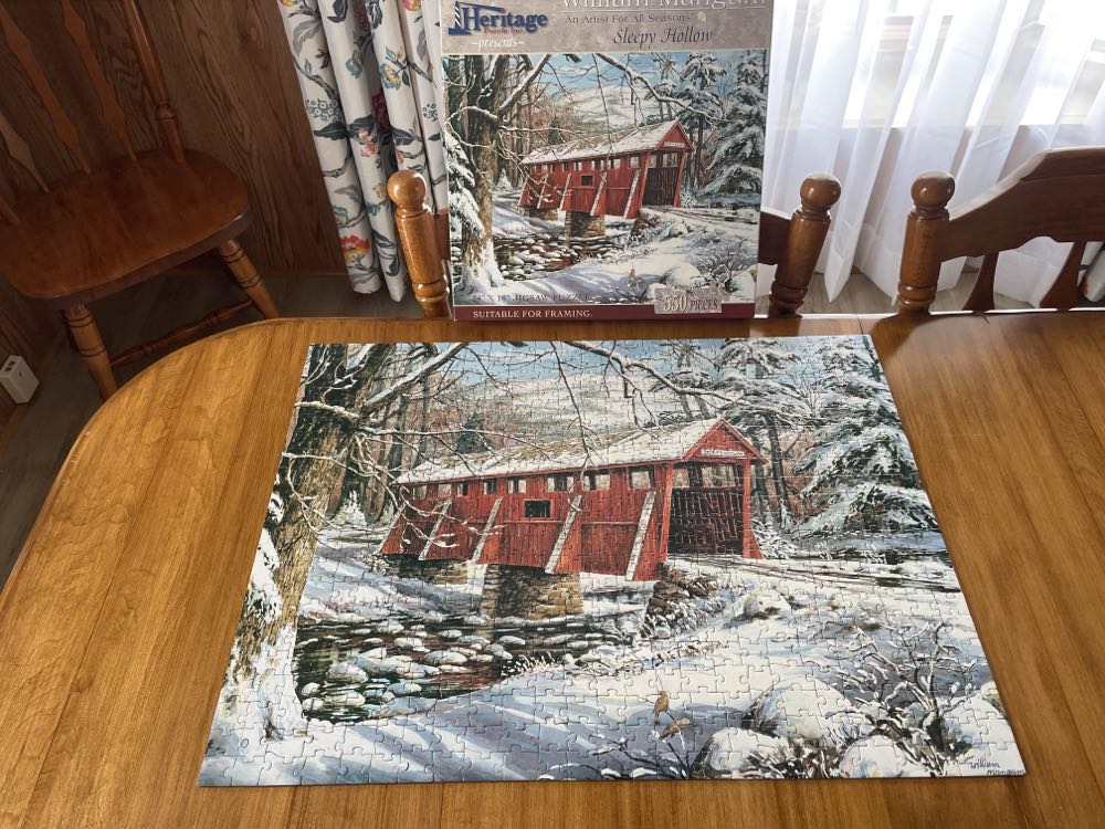 Sleepy Hollow - Heritage Puzzle Inc puzzle collectible [Barcode 654497505052] - Main Image 4