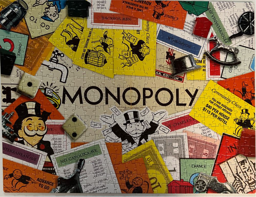 Monopoly 🆕 - Spin Master puzzle collectible [Barcode 778988469903] - Main Image 3