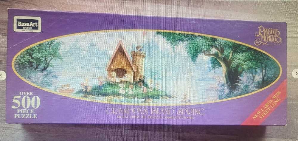 Schmidt Spiele 59498 Thomas Kinkade Statue Of Liberty At Dusk Glow In The Dark Piece Jigsaw Puzzle Multicoloured