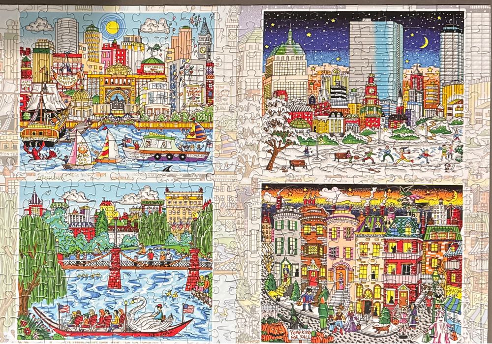 Seasonally Boston ✅ - TCG Toys puzzle collectible [Barcode 686141944566] - Main Image 2