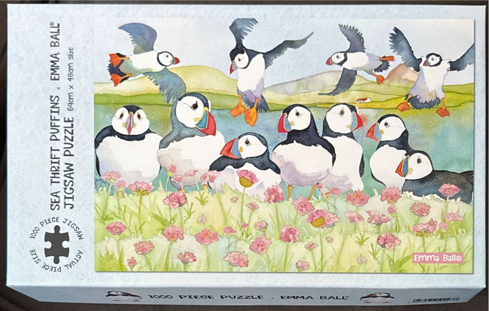 Sea Thrift Puffins - Great British Jigsaws puzzle collectible - Main Image 2