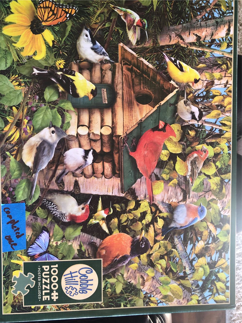 Bird Cabin - Cobble Hill puzzle collectible [Barcode 625012803731] - Main Image 2