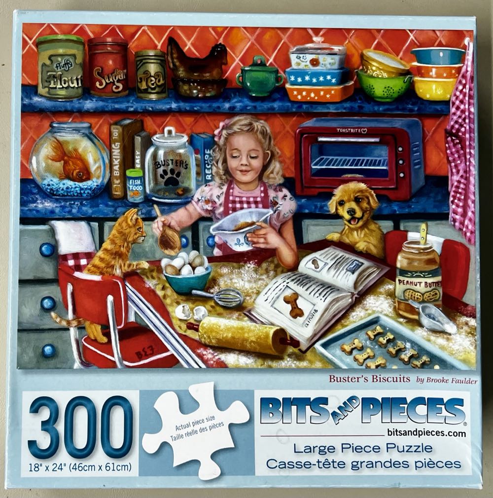 Buster’s Biscuits - Bits & Pieces puzzle collectible [Barcode 192949041142] - Main Image 2