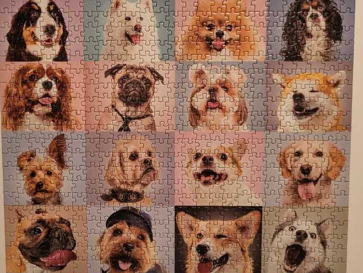 Funny Dogs  puzzle collectible - Main Image 2