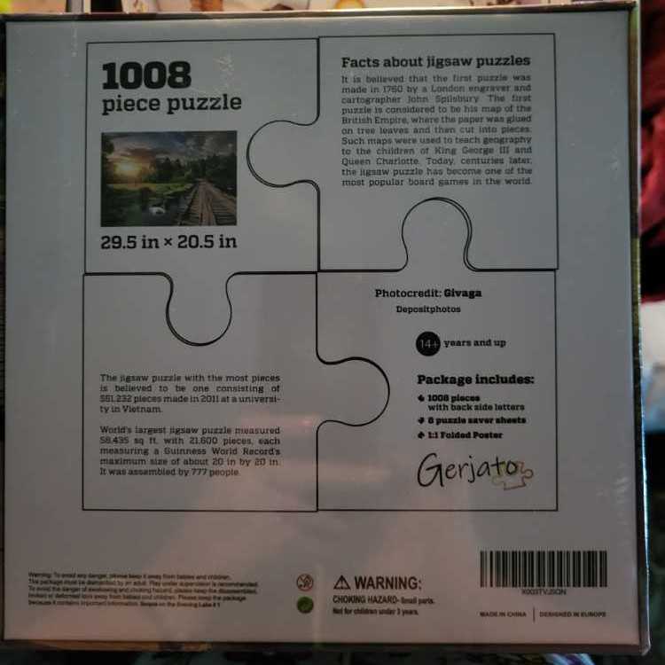 Swan Lake - gerjato puzzle collectible - Main Image 2