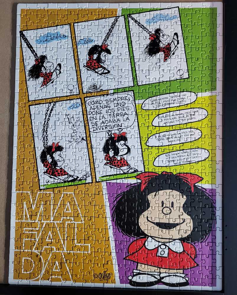 Mafalda - Clementoni 🇮🇹 puzzle collectible [Barcode 8005125351053] - Main Image 2