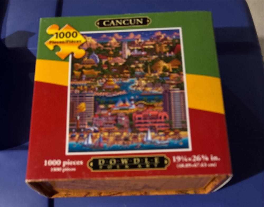 Cancun - Dowdle puzzle collectible [Barcode 671095008006] - Main Image 2