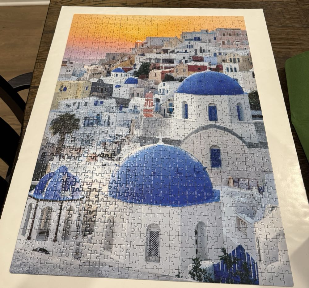 Santorini - Clemantoni puzzle collectible [Barcode 8005125394807] - Main Image 2