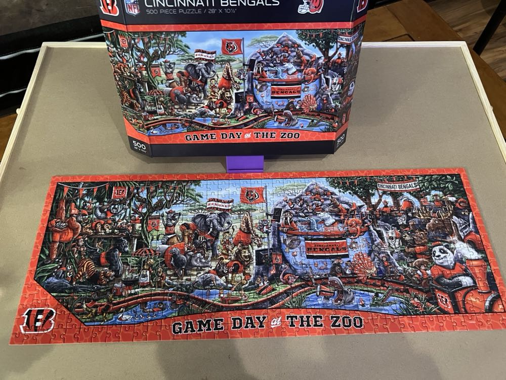 Cincinnati Bengals - You The Fan puzzle collectible [Barcode 810103703506] - Main Image 2