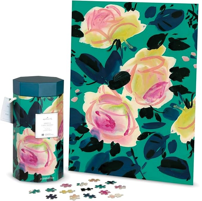 Smell The Roses (UV)🧩 - Hallmark puzzle collectible [Barcode 763795779871] - Main Image 2