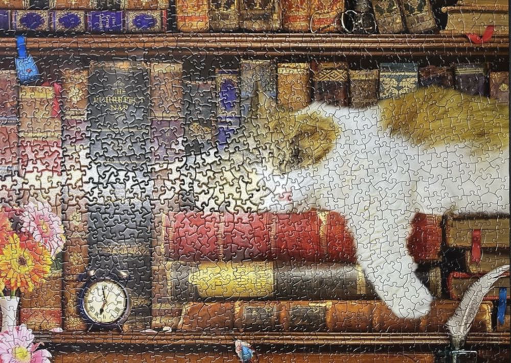 The Cat Nap 🟦 - EuroGraphics puzzle collectible [Barcode 628136055451] - Main Image 3