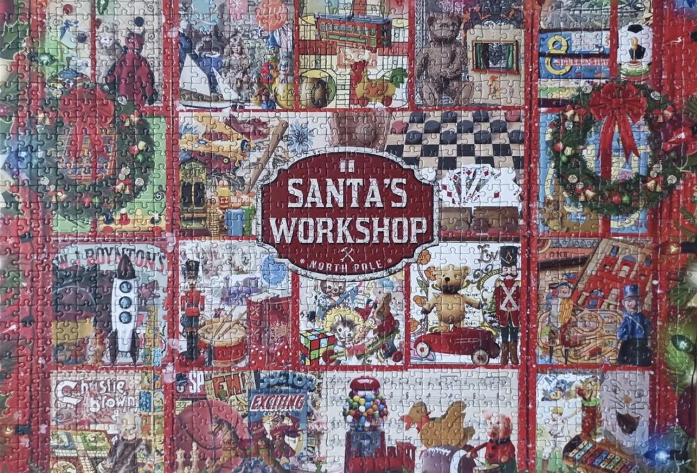 Santas Workshop - Bluebird Puzzle puzzle collectible [Barcode 3663384905285] - Main Image 3