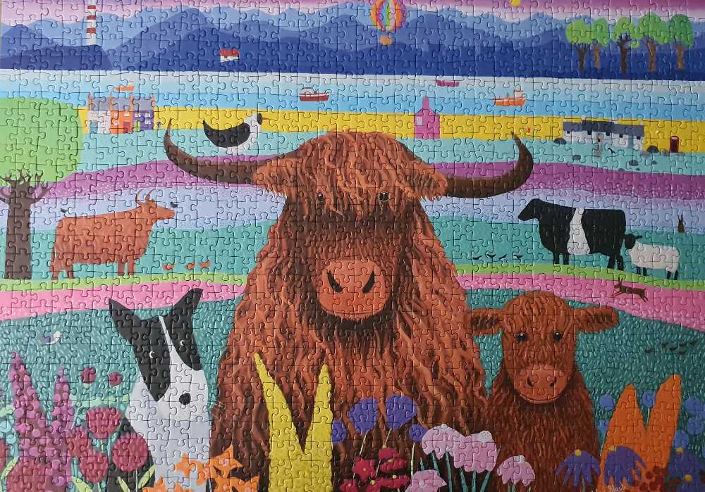 Sold Highland Life - Ravensburger puzzle collectible [Barcode 4005556176229] - Main Image 2