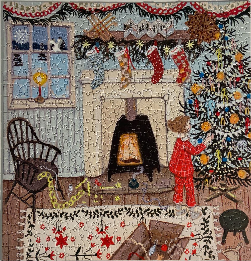 Merry And Bright - New York Puzzle Co. puzzle collectible [Barcode 840291701237] - Main Image 2