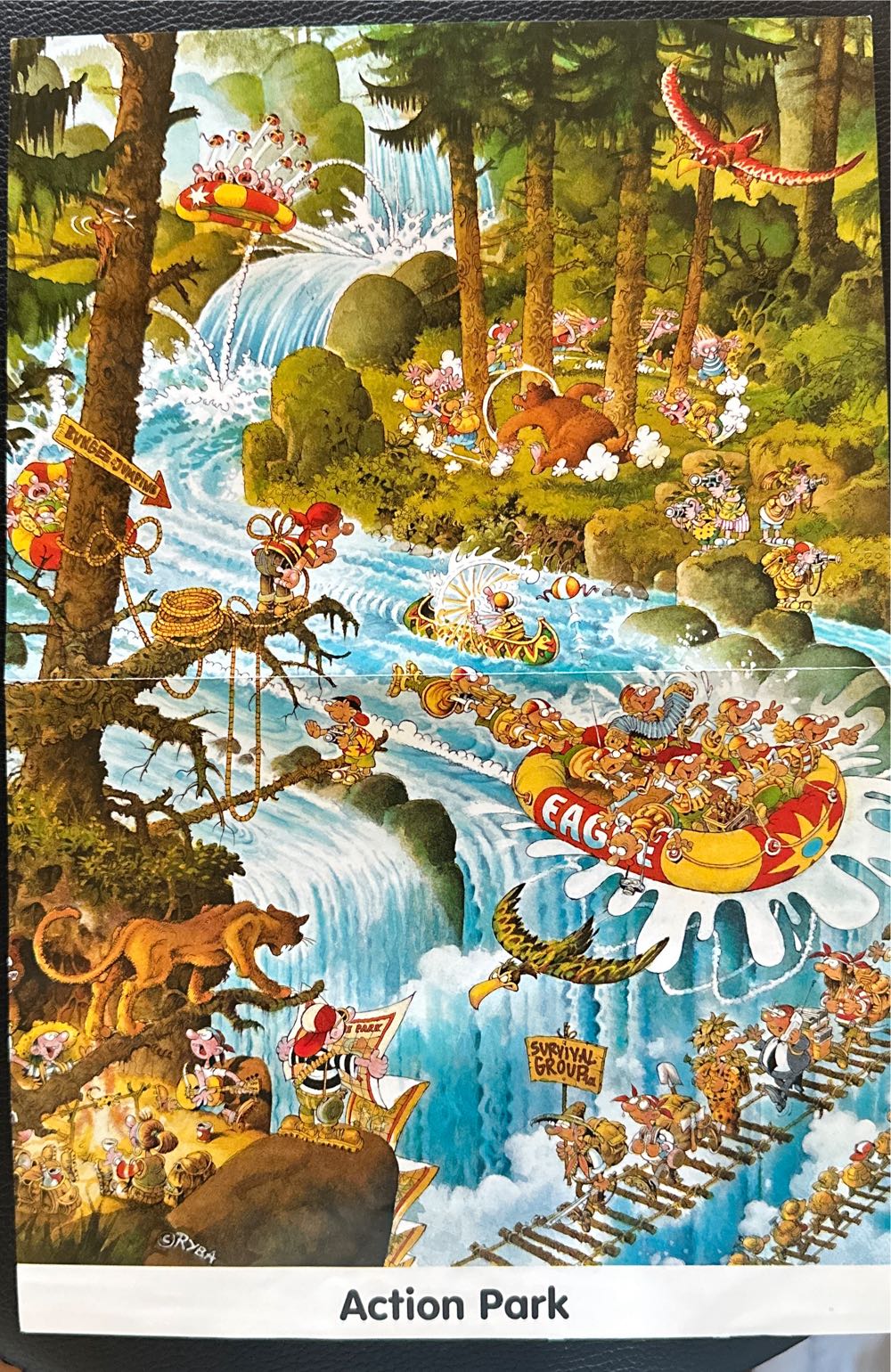 Action Park - Heye Puzzle puzzle collectible [Barcode 4001689087944] - Main Image 2