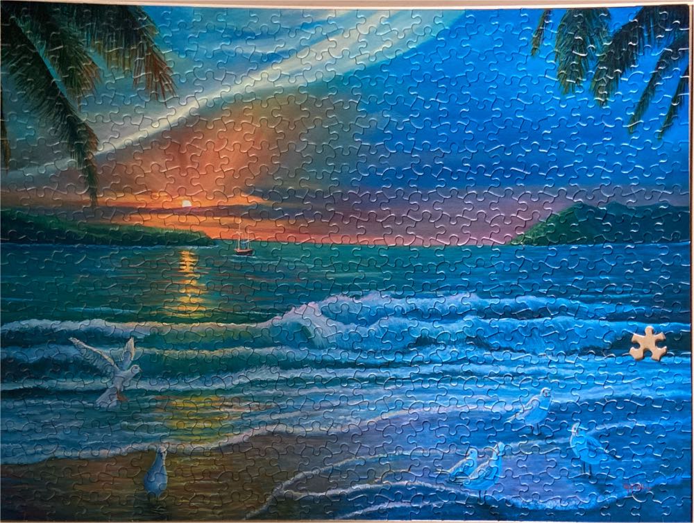 Evening Romance - KI Puzzles puzzle collectible [Barcode 773392021600] - Main Image 2