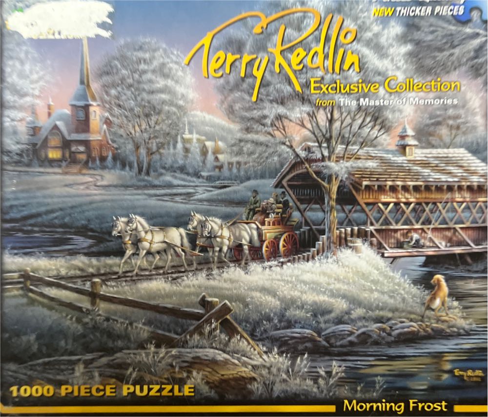 Morning frost - White Mountain puzzle collectible [Barcode 724819254118] - Main Image 2