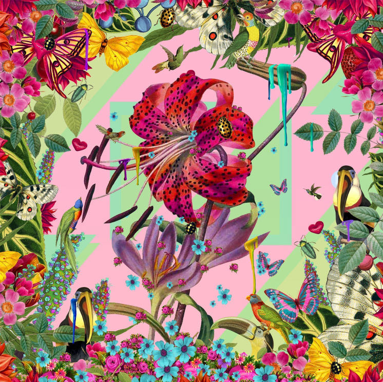 Flower Jungle II - Buffalo puzzle collectible [Barcode 079346028696] - Main Image 2