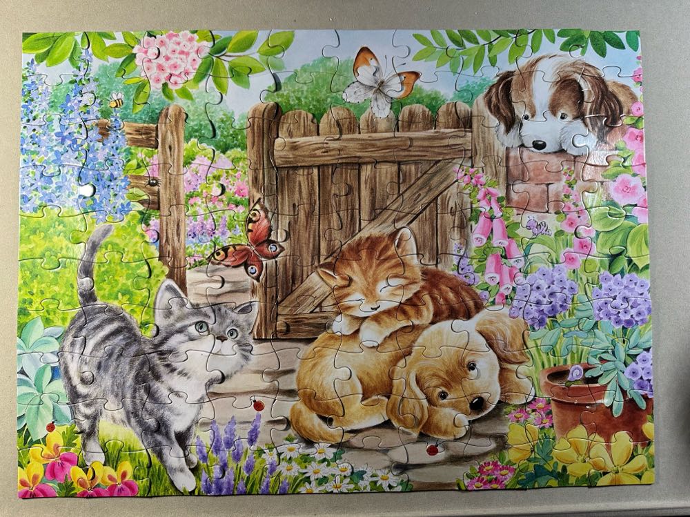 *Puppies And Kittens Play date - Page Publications puzzle collectible [Barcode 9781648330643] - Main Image 2