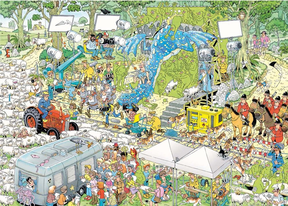 The Film Set - Jumbo puzzle collectible - Main Image 2