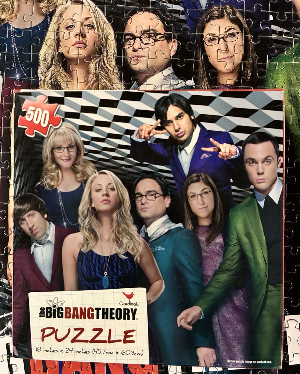 The Big Bang Theory - Cardinal puzzle collectible - Main Image 2