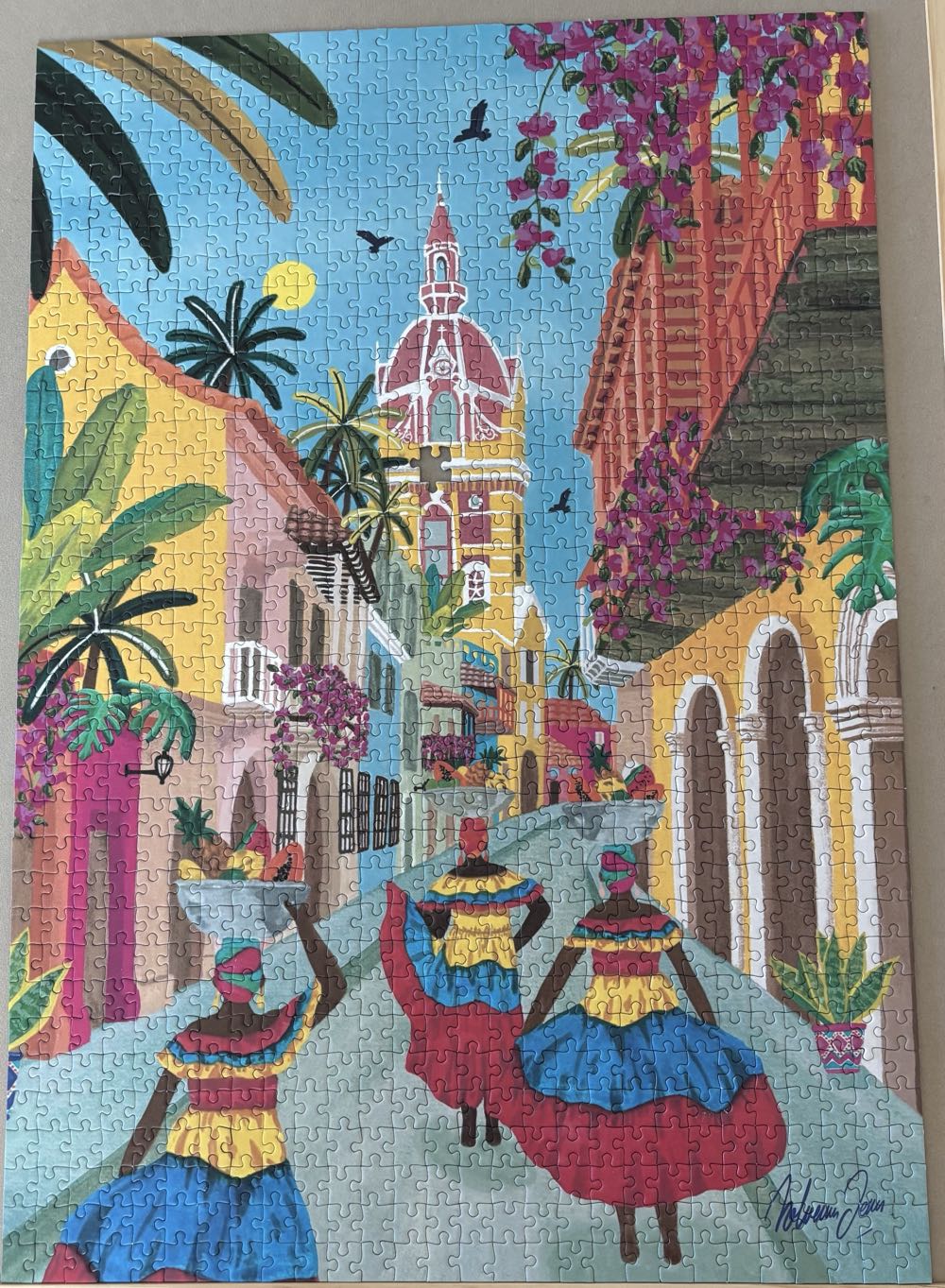 Cartagena- GONE - Pieces & Peace puzzle collectible [Barcode 3770001400075] - Main Image 2